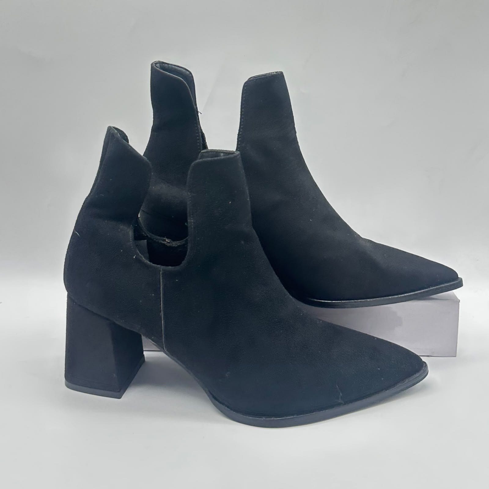 Botin negro tacon 7cm AB2 C1